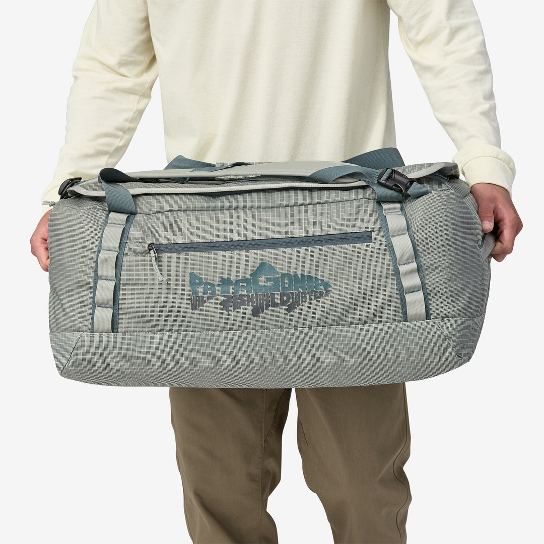 Patagonia Black Hole Duffel 55L- Wild Waterline Sleet Green