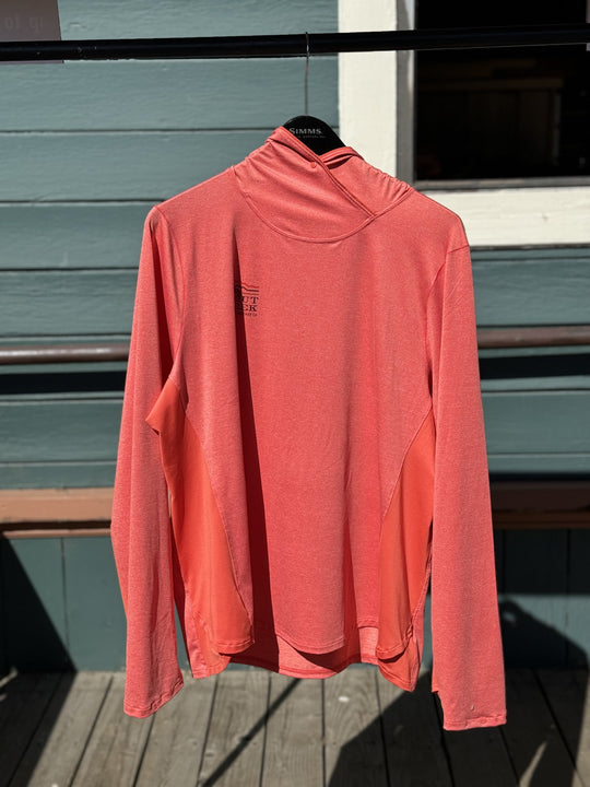 Simms Women’s Solarflex Hoodie W/ TCO Logo - Watermelon Heather