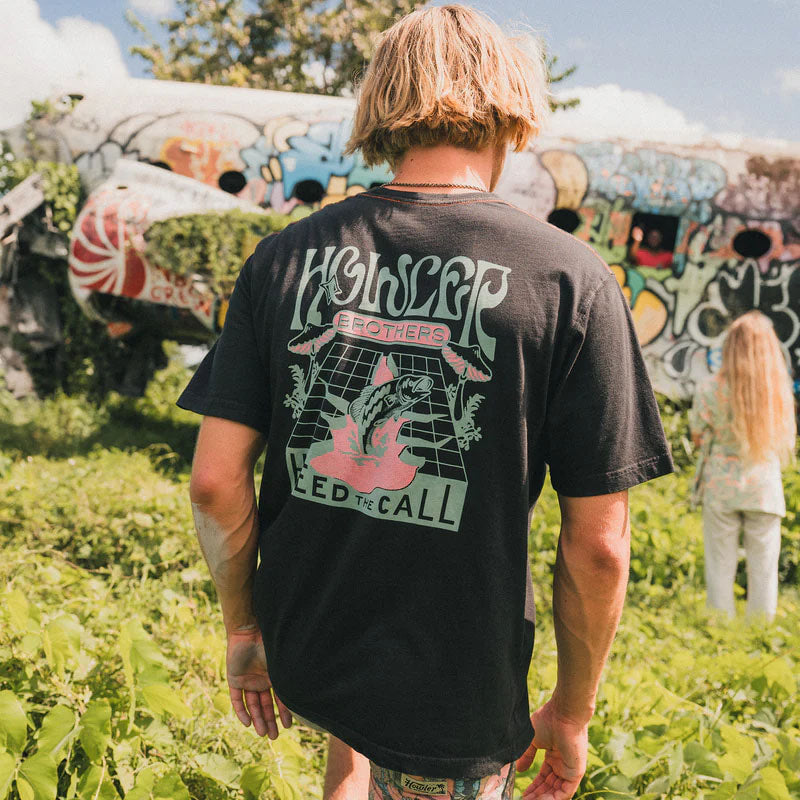 Howler Bros. Cotton Pocket T - Bass Breakthrough Black