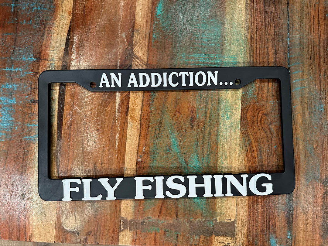 Fly Fishing License Plate Frames