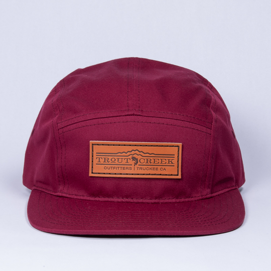 TCO Five Panel Hat - Berry