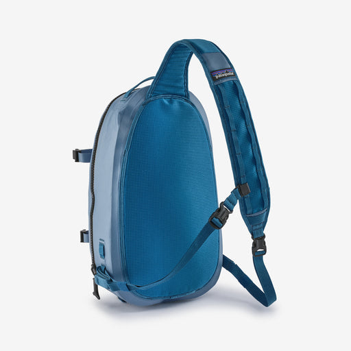 blue patagonia sling bag Atom 8L Bag-Vessel REAL Watersports padded tablet sleeve for your hand Patagonia Atom Sling 8L -