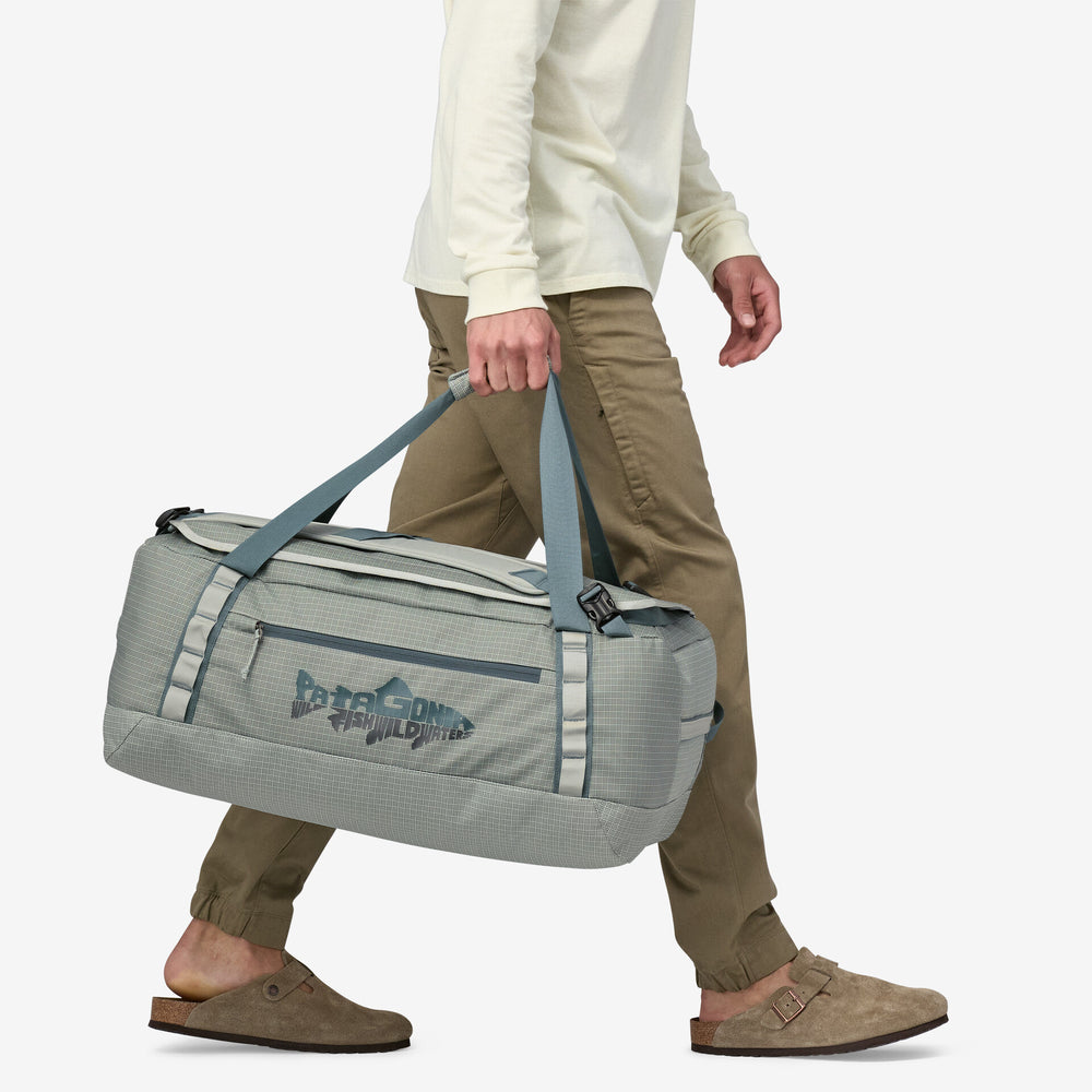 Patagonia Black Hole Duffel 55L- Wild Waterline Sleet Green