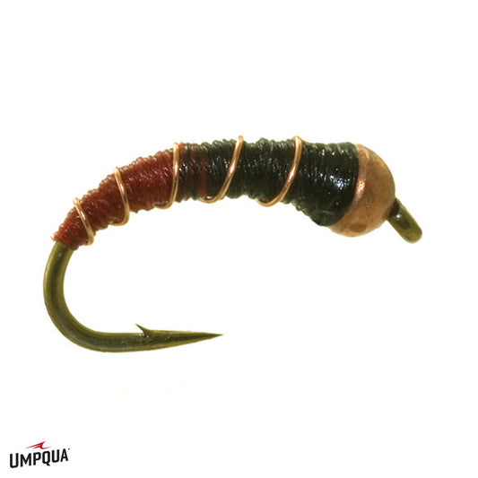 Umpqua Tungsten Two-Tone Zebra Midge