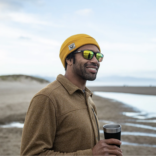 Suncloud Rambler- Matte Tortoise/Polar Green Mirror