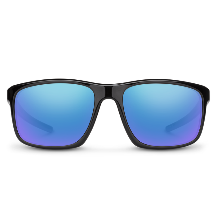 Suncloud Respek- Black/Polar Blue Mirror