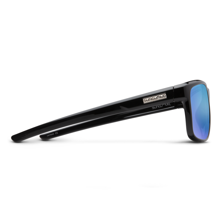 Suncloud Respek- Black/Polar Blue Mirror