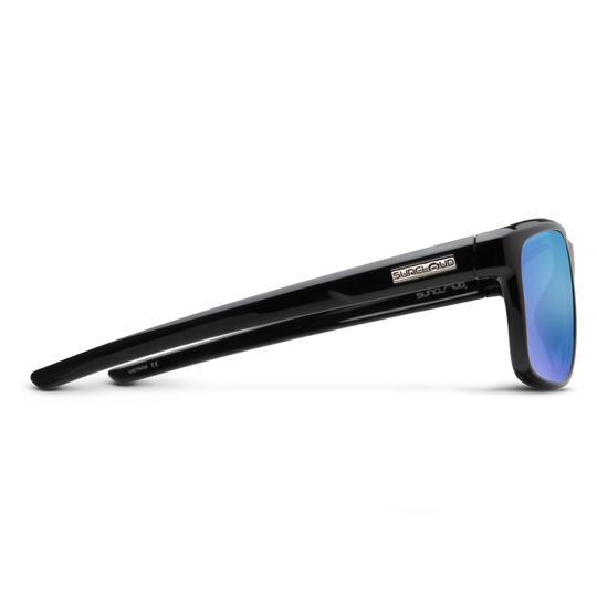 Suncloud Respek- Black/Polar Blue Mirror