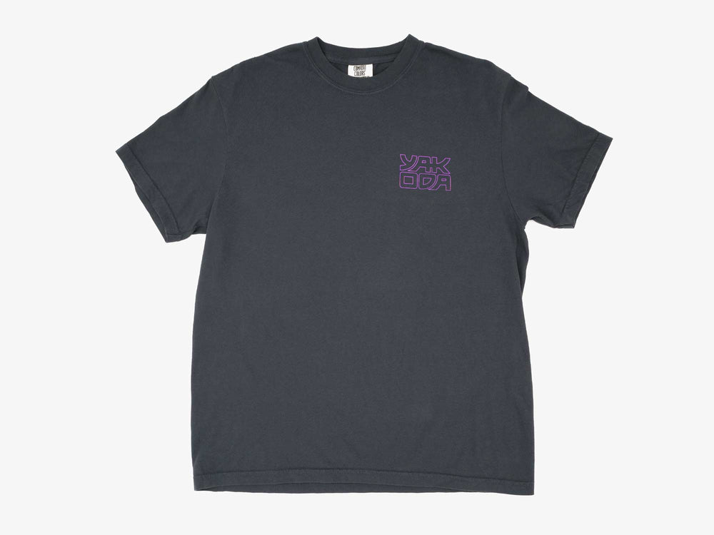 Yakoda Linear Canyon Tee- Graphite